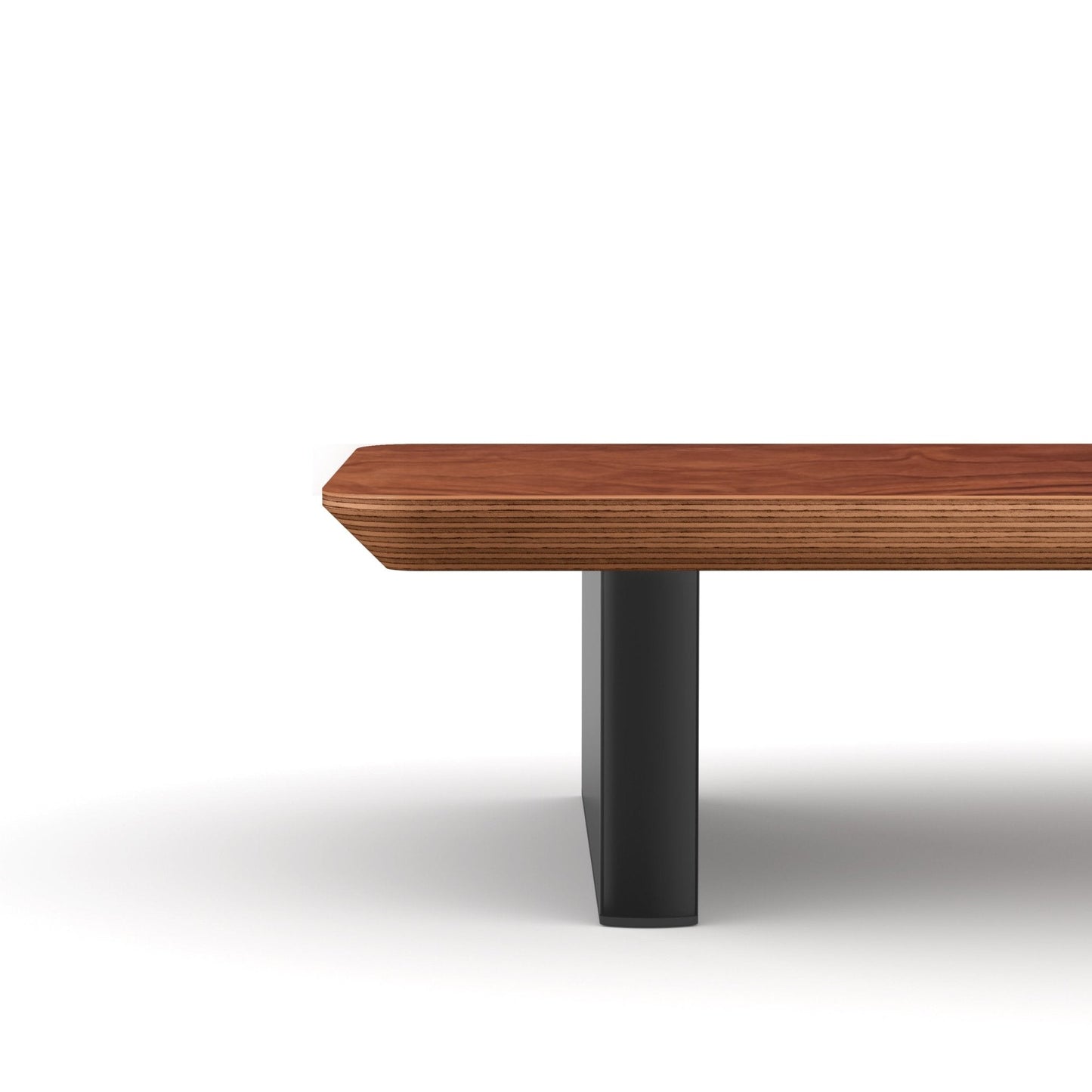 Alberenz® Walnut Wooden Monitor Riser - 1 Monitor - Alberenz -