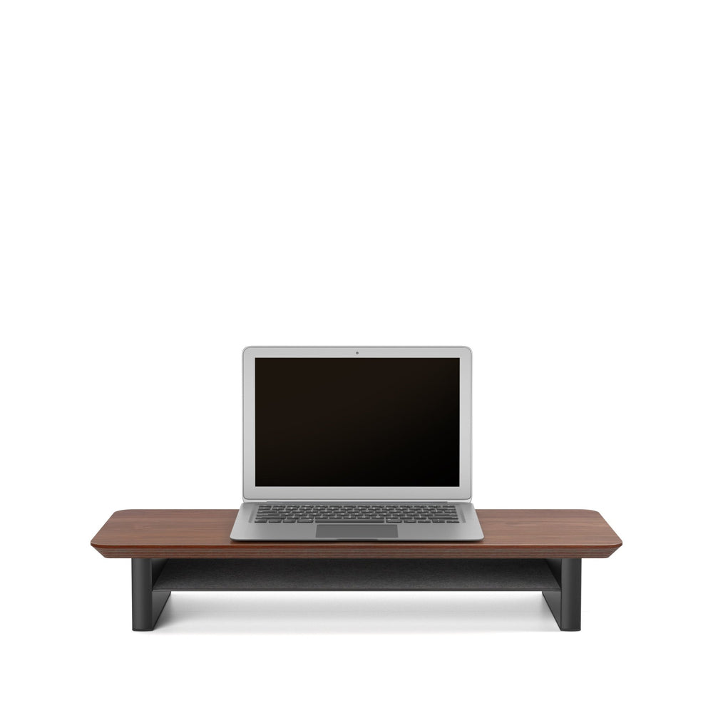Alberenz® ořechový dřevěný podstavec pod monitor - pro 1 monitor