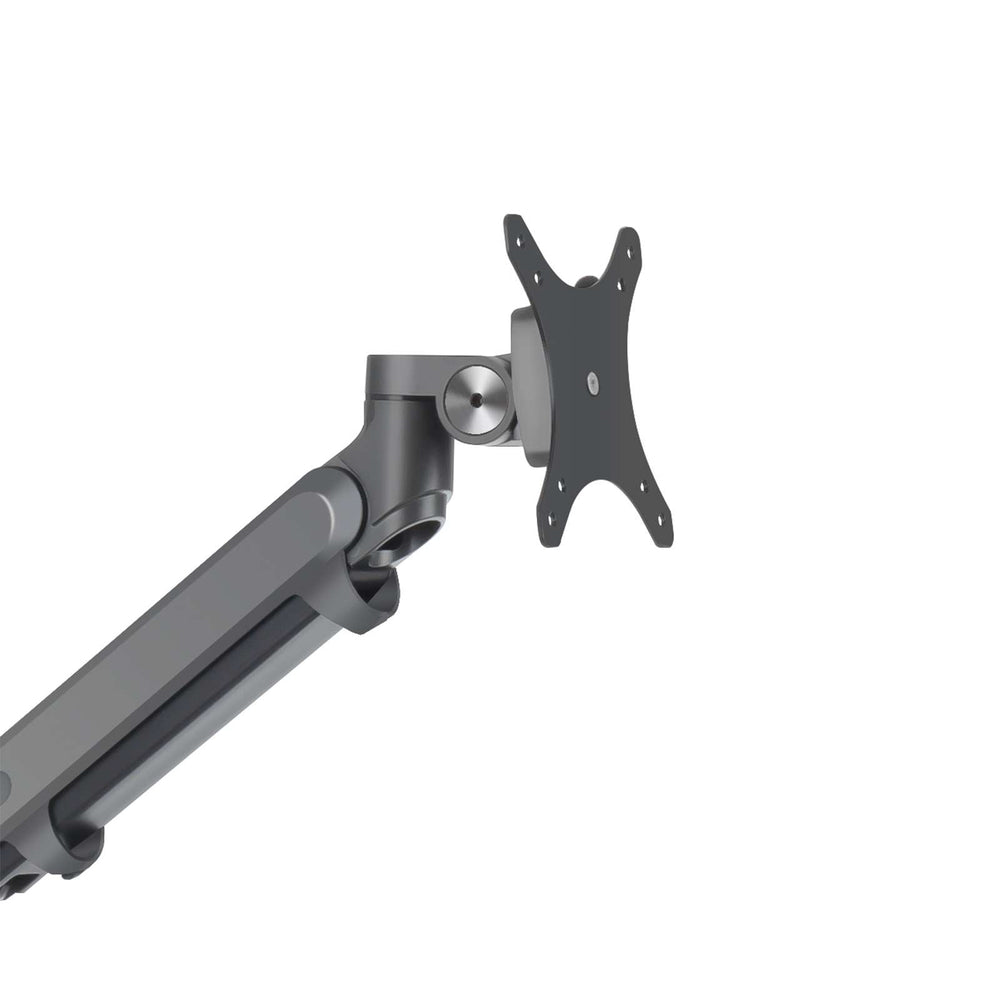 Alberenz® Enkele Monitorarm Gasveer Donkergrijs
