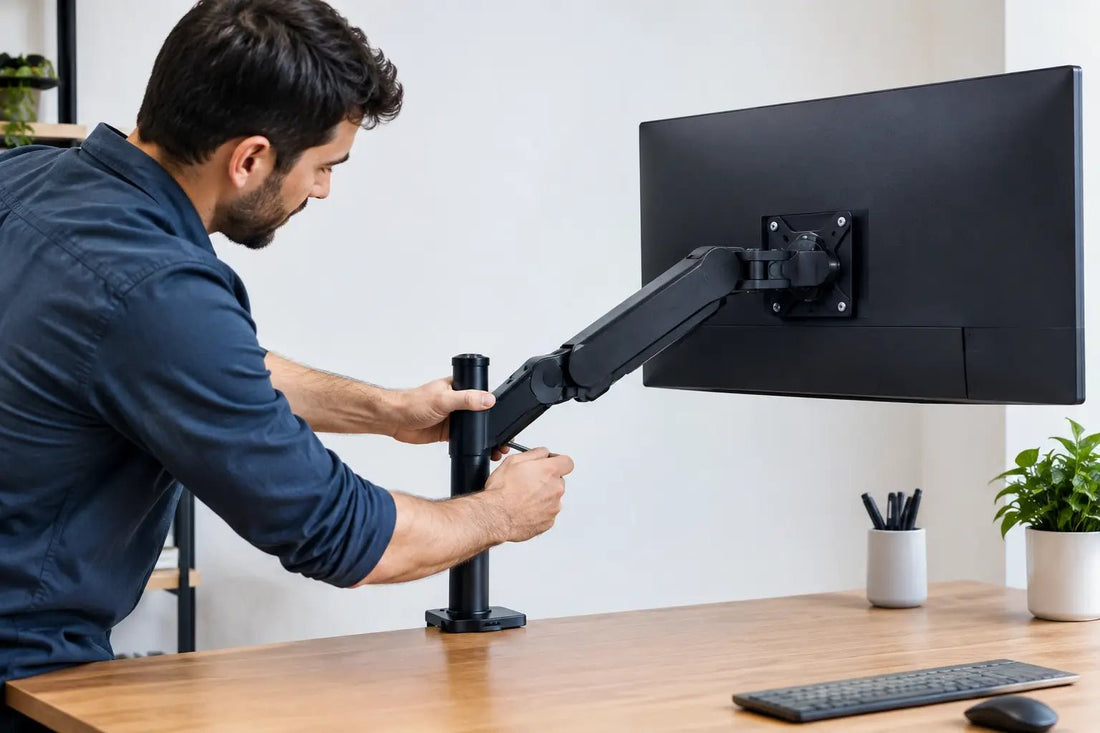Guide to Monitor Arm Installation That Looks Clean - Alberenz