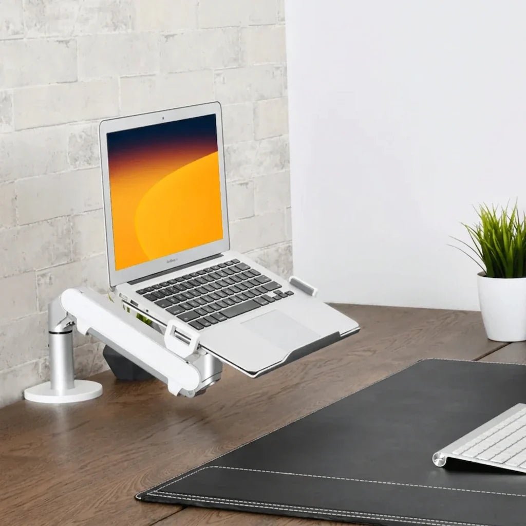 Alberenz® Laptop Arm Gas Spring Silver - Alberenz - Monitor mount