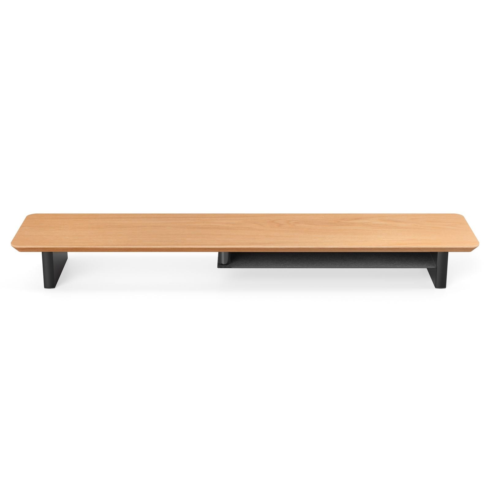 Alberenz® Oak Wooden Monitor Riser - 2 Monitors - Alberenz - Monitor riser