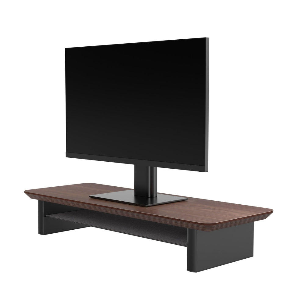 Alberenz® ořechový dřevěný podstavec pod monitor - pro 1 monitor