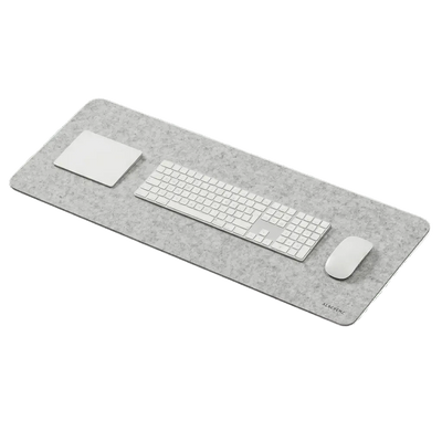 Desk pad, light grey